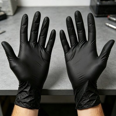 50/100/200Pcs Disposable Nitrile gloves (M/L)US Seller, Free Ship
