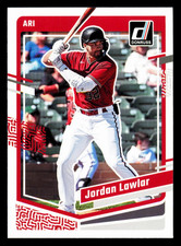 2023 Donruss Jordan Lawler #121 Arizona Diamondbacks