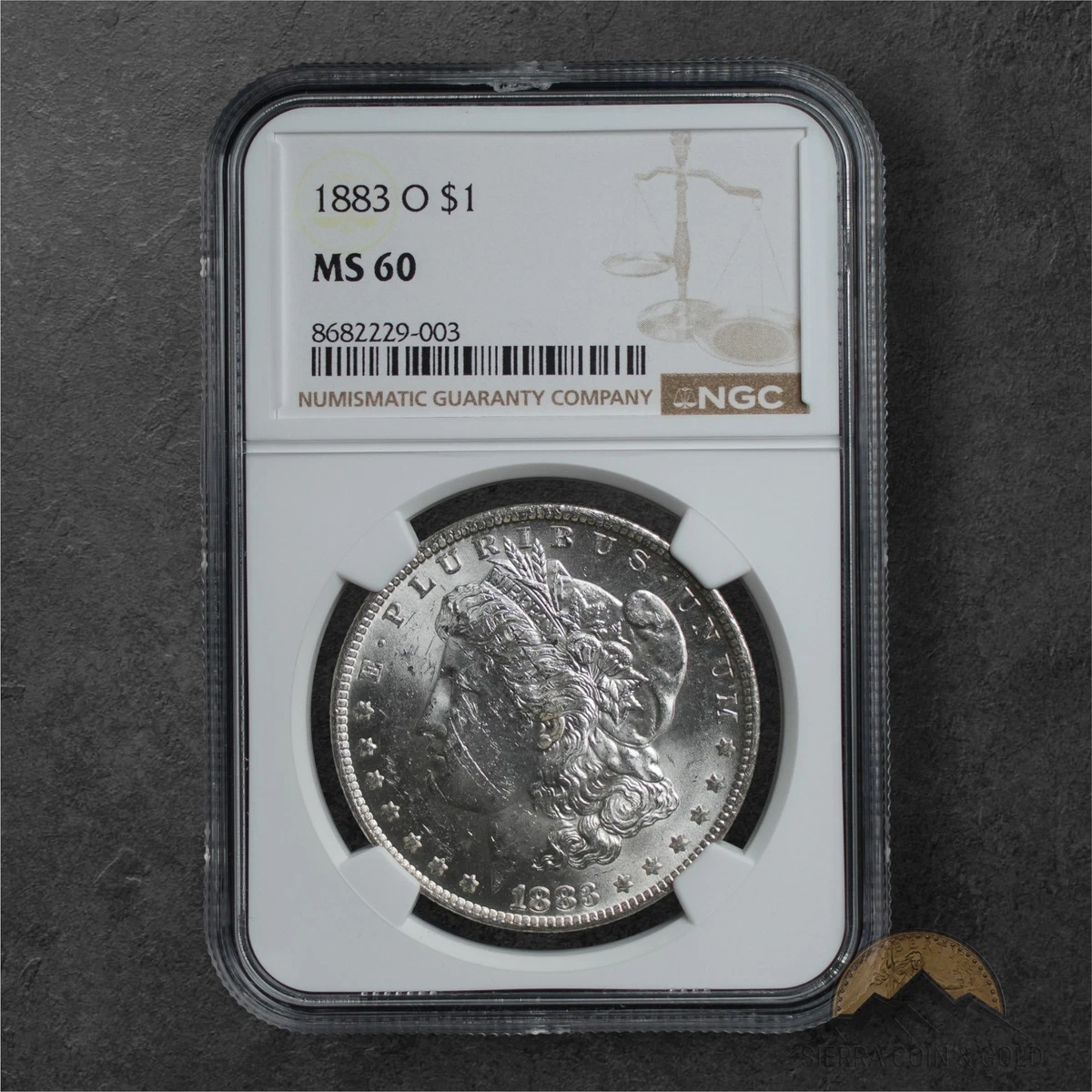 MS 60 Graded 1883 Year Morgan US Dollars (1878-1921) Just Listed 2026