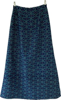 Pierre Balmain Vintage 1960s Thai Silk Maxi Skirt Size 12
