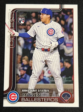 2025 Topps Update Series Rookie Debut (RC) Moises Ballesteros #US236  Cubs