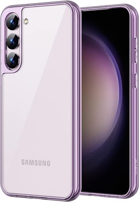 JETech Hülle für Samsung Galaxy S23 5G 6,1 Zoll, Nie Vergilbung Violett 