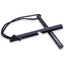 Wisemen Trading 1/2 x 6 Inch Pocket Survival Flint Fire Starter Ferrocerium F...