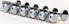 True-Lok Mini Locking Tuners - 6-in-lineChrome