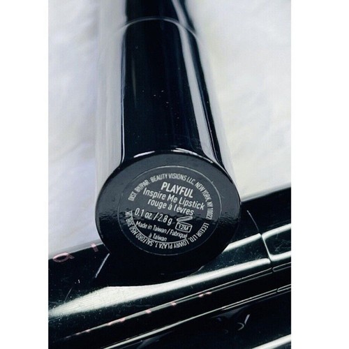 Mally Inspire Me lipstick Playful Nude Shade Full Size 3 Pk Bundle Set New - Picture 2 of 8