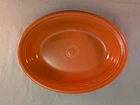 Homer Laughlin HLC USA Orange 10"x8" Oval Casserole Dish Serving Bowl