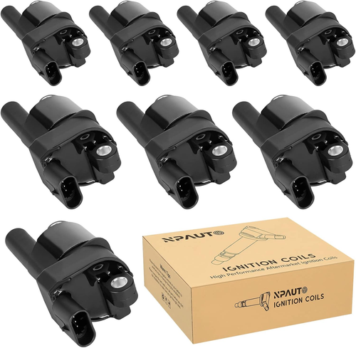 Round Ignition Coil Pack Compatible with V8 4.8 5.3 6.0 Chevy Silverado Tahoe Tr - Picture 12 of 12
