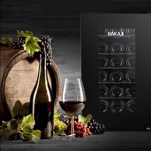 Cantina Refrigerante Vino Cantinetta Frigo Elettrica 18 Bottiglie 52 Lt 70W - Foto 6 di 10