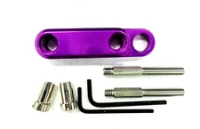 Avet Reel Clamp Set for EXW30/2 EX50/2 EXW50/2 - Clamp, Bolts & Nuts - PURPLE
