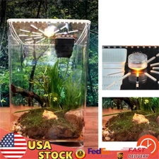 Large Acrylic Reptile Terrarium Gecko Lizard Spider Vivarium Enclosure Tank