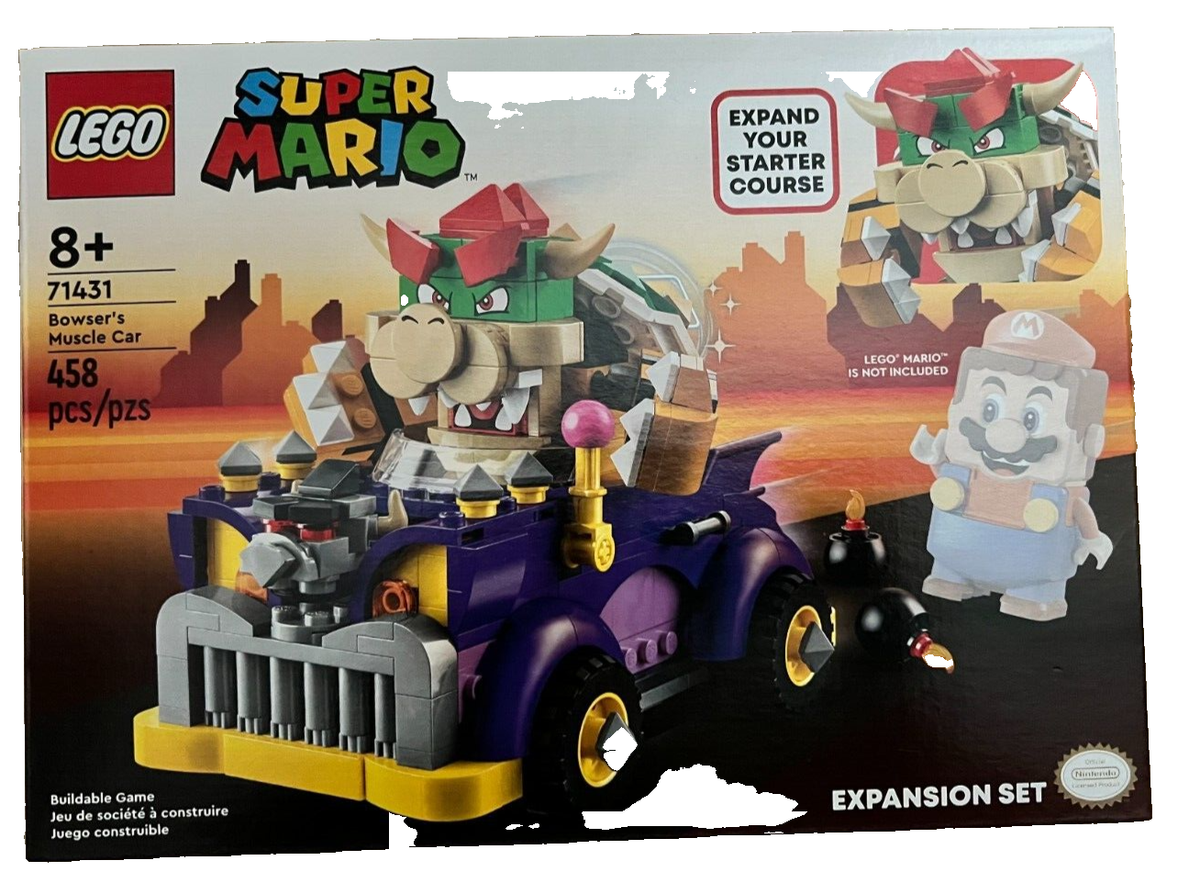 NIB LEGO® Bowser's Muscle Car Set 71431 MY 2024