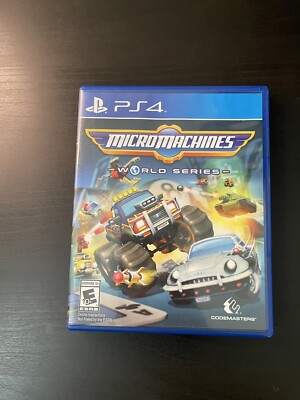 Micro Machines World Series (Sony PlayStation 4, 2017) CodeMasters E-10+  816819013823|