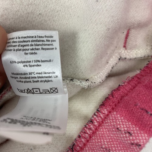 Vineyard Vines L? or XL? Girls Sweater pink off white check plaid mock neck worn - Picture 11 of 17