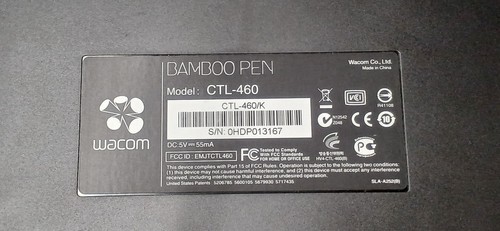 Wacom Ctl-460/K0 Stift Tablett Gebraucht Aus Japan - Afbeelding 8 van 9
