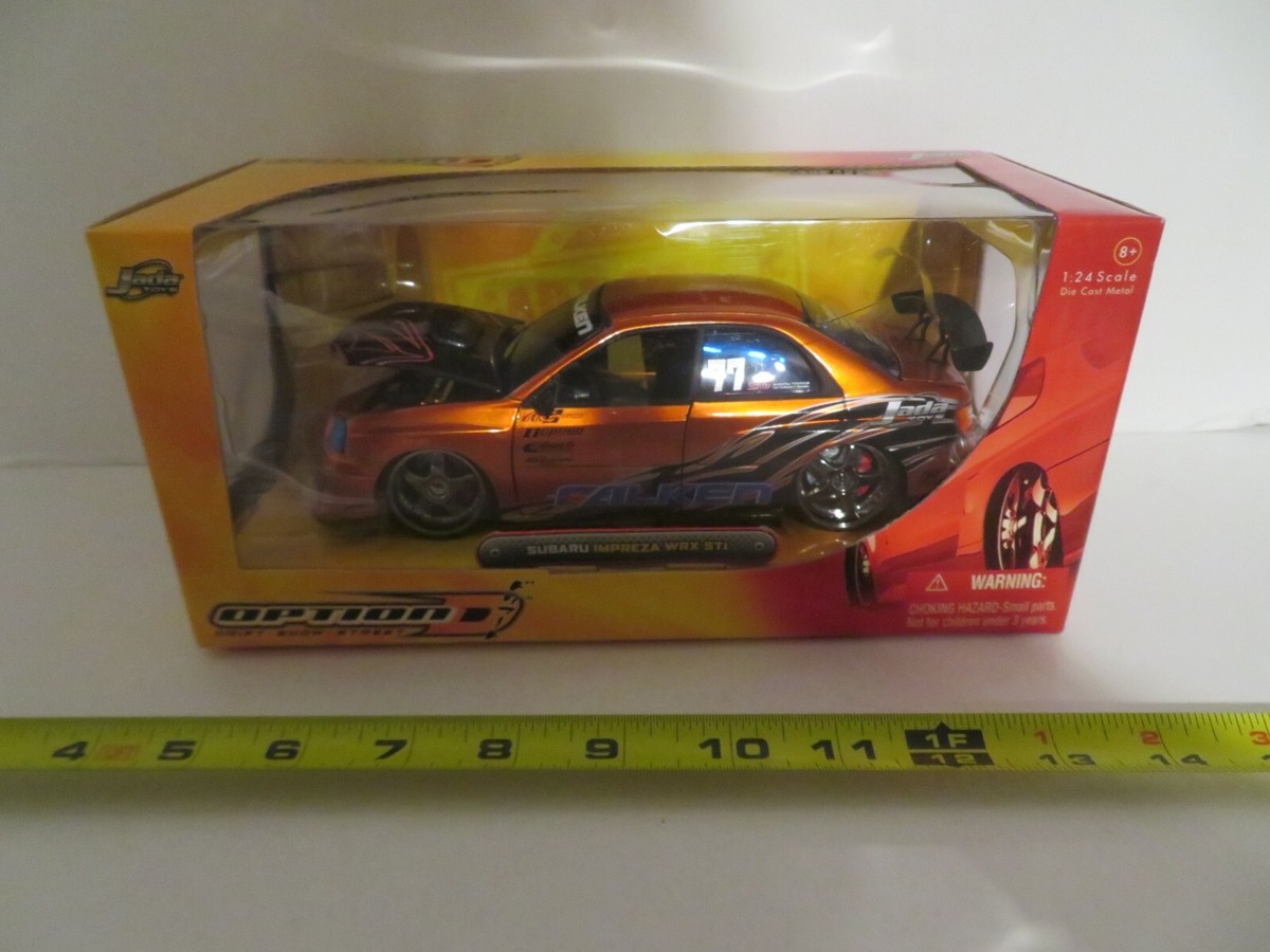 1/24 JADATOYS スバル インプレッサWRX STI Jada JADATOYS 1/24 ワイルドスピード ミニカー スバル