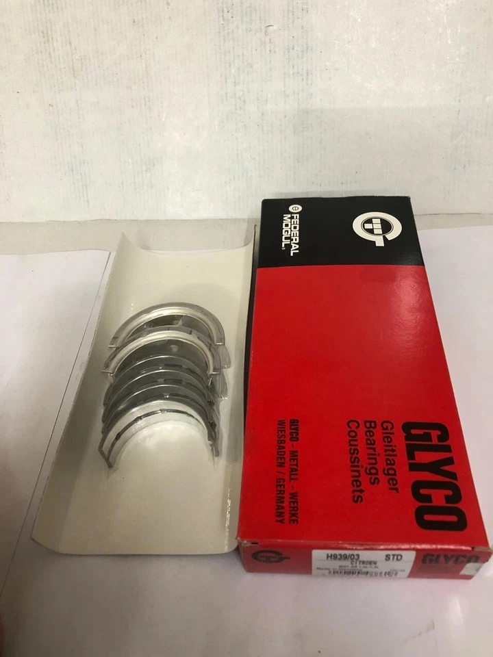 GLYCO Main Bearing Set H939/3 STD Fits Citroen GS GSX AMI 1.0L 1.3L G12 1222cc - Image 3 of 4