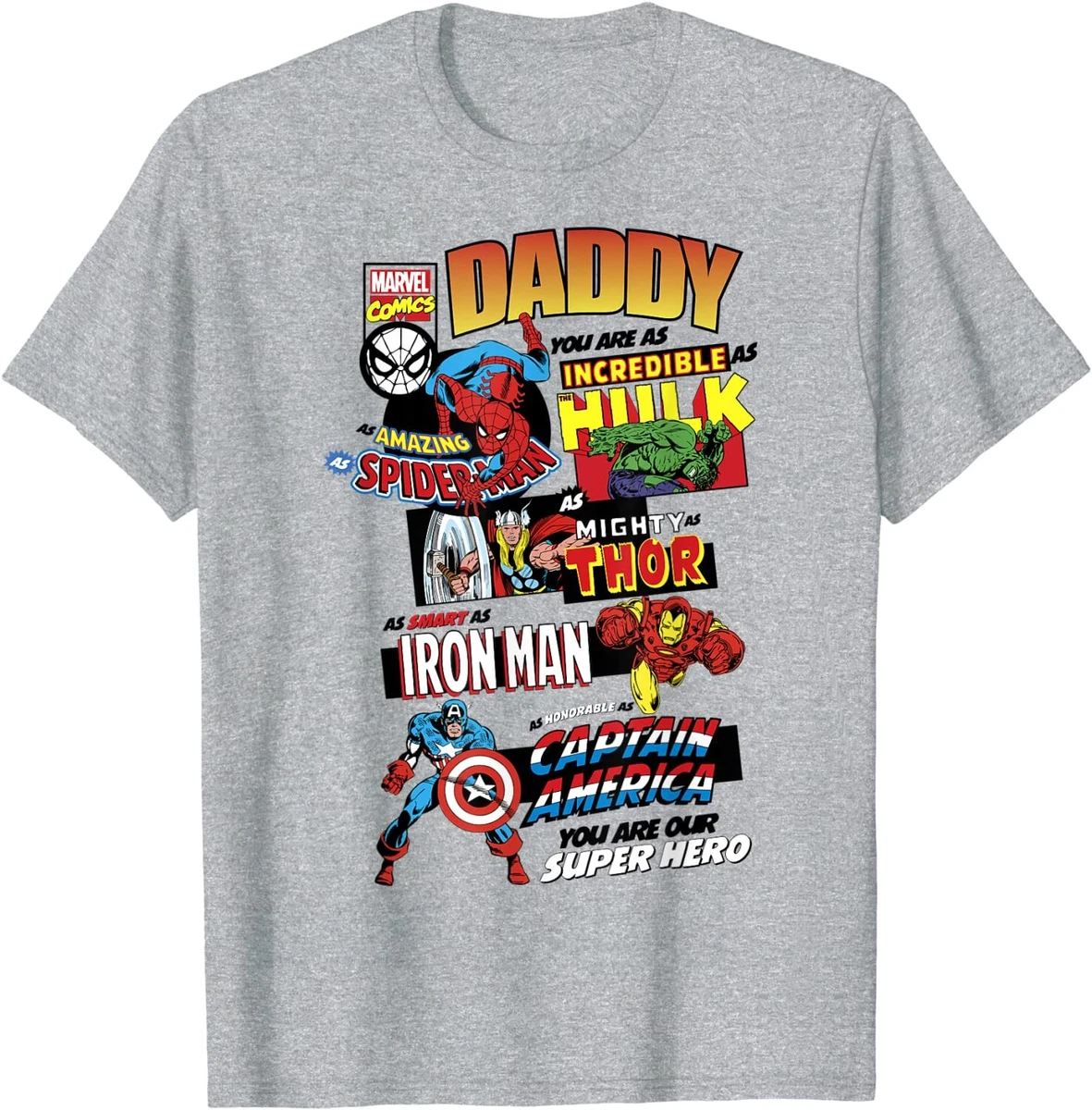 Funny marvel t store shirts