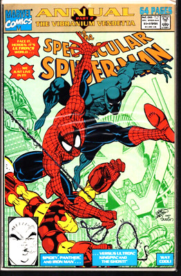 Marvel Comics The Amazing Spiderman Annual  1991 Vibranium Vendetta pt 2
