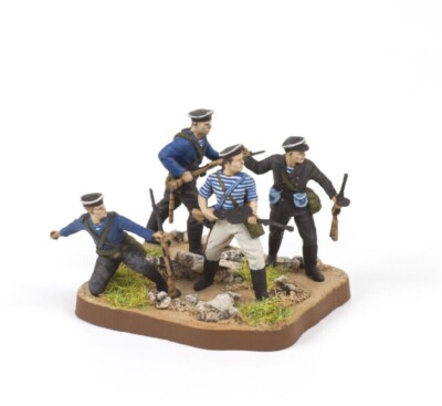 Zvezda 6146 Soviet Naval Infantry 1941-1943 Model Kit 1/72 Snap