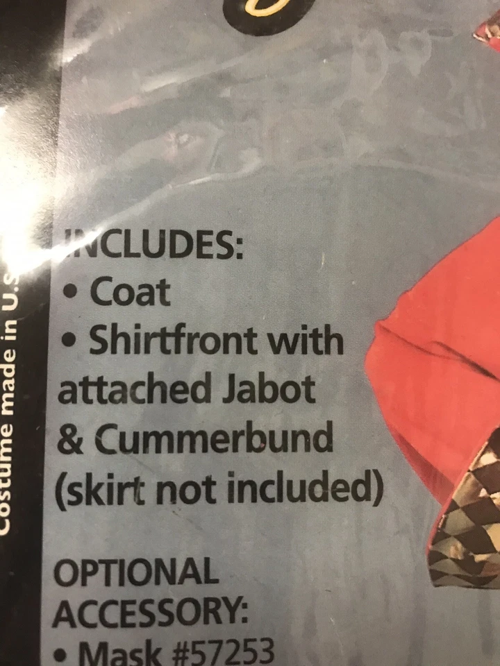 Венецианская фантазия Марди Гра карнавал костюм для взрослых один размер Хэллоуин - Изображение 2 из 3