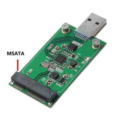 USB 3.0 mSATA Mini SATA SSD adapter card as USB disk driver