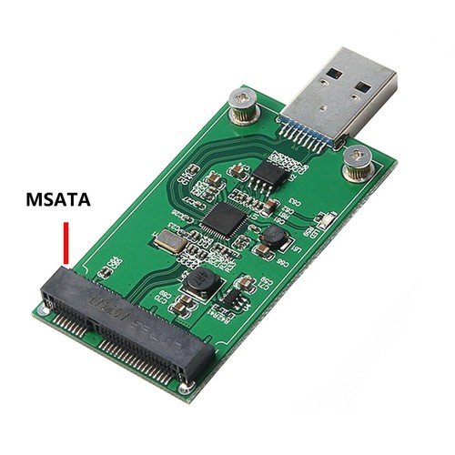 Scheda adattatore SSD USB 3.0 mSATA Mini SATA come driver disco USB