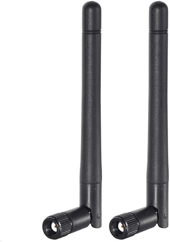 2X Dual Band WiFi 2.4GHz 5GHz 5.8GHz 3dBi MIMO RP-SMA Male Antenna for WiFi Rout - Picture 1 of 13