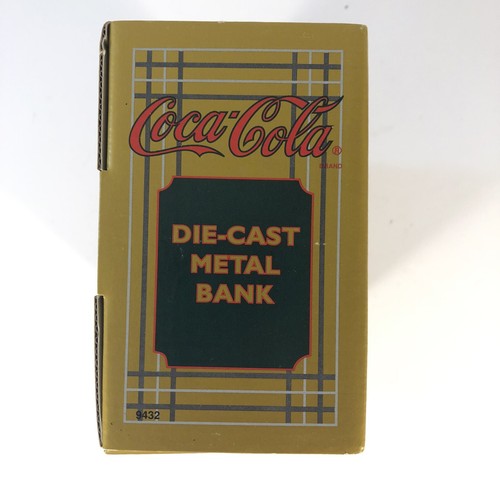 Coca-Cola Vintage Die-Cast Metal Bank 1993 Diecast 9432 ERTL New - Picture 3 of 7