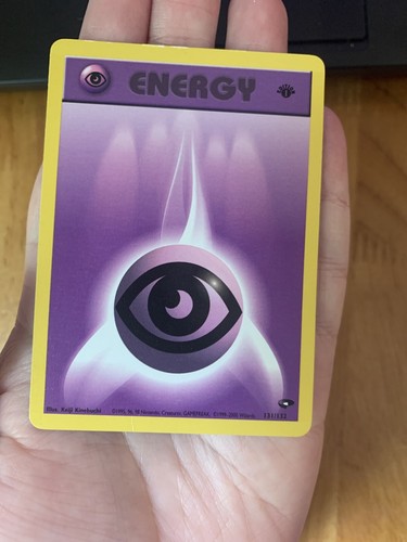 PSYCHIC ENERGY - 1st Edition Gym Heroes - 131/132 - Energy - Pokemon - NM - Picture 5 of 7