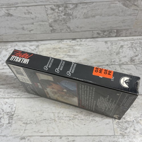 Fatal Attraction VHS Michael Douglas Anne Archer NEW Sealed. Hi Fi. Watermark. - Picture 6 of 11