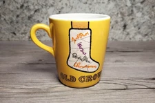 Advertising Old Crow Distillery Whiskey Kentucky Coffee Cup Mug Hall China Co