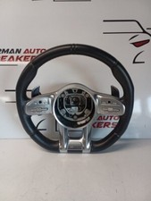 Schaltwippenlenkrad Mercedes A-Klasse A35 AMG ab 2018 unten flach W177 Schaltwippenlenkrad Mercedes A-Klasse A35 AMG ab 2018 unten flach W177