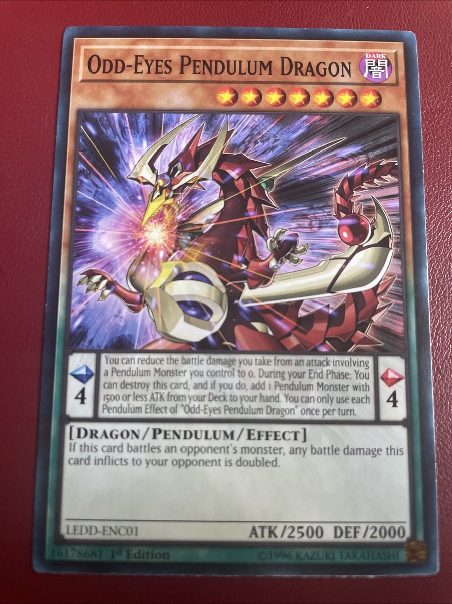 yugioh card odd eyes pendulum dragon Yugi Muto Playmat main image 0