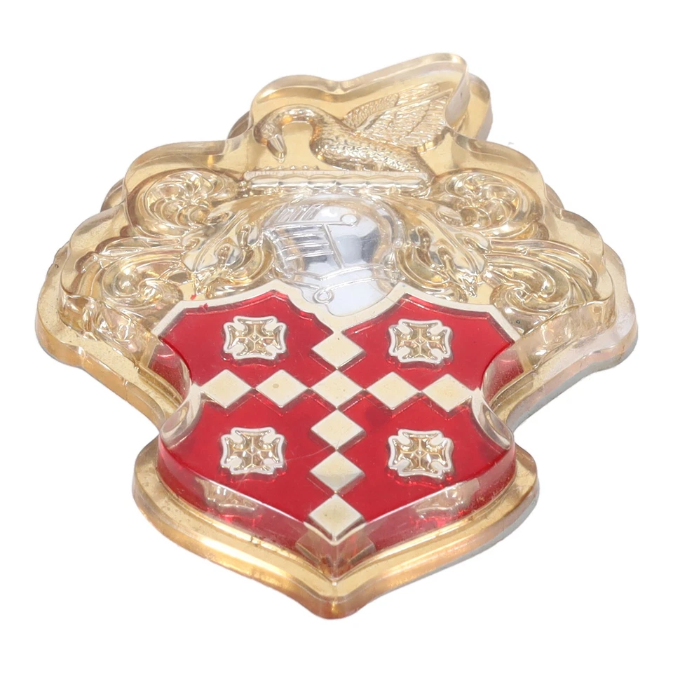 RARO NOS Cuarto Trasero Panel Cuerpo Lateral Cresta Emblema 1953 y 1956 Packard Caribbean Foto 2 de 4