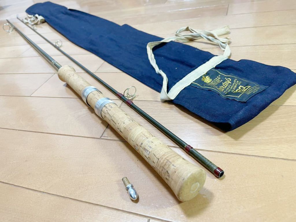 Rare Hardy Graphite Spinning Rod 7' 215Cm 2 Pieces eBay