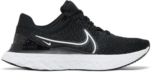 Nike React Infinity Run Flyknit 3 Black White