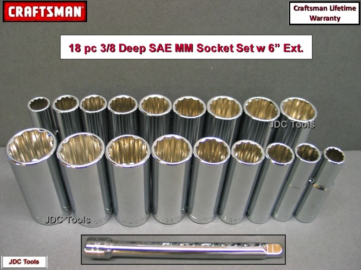 Craftsman 16 mm Metric 6 Point Shallow Socket - Durable Steel Construction Craftsman 16 mm Metric 6 Point Shallow Socket - Durable Steel Construction