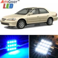 10 x Premium Blue LED Lights Interior Package Kit for Honda Accord 98-02 + Tool