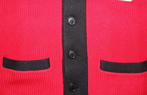DIESEL BLACK GOLD KLARC RED CARDIGAN SIZE S 100% AUTHENTIC - Picture 5 of 7
