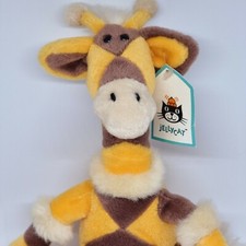 Jellycat Patchwork Giraffe Soft Toy very rare with tags 10" BNWT 