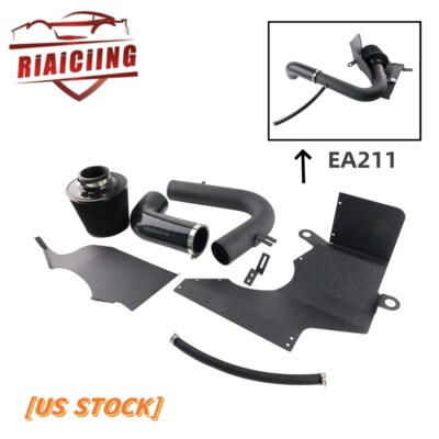 Cold Air Intake System Kit w/Filter for Audi VW Golf MK7 EA211 Skoda 1.2T 1.4T