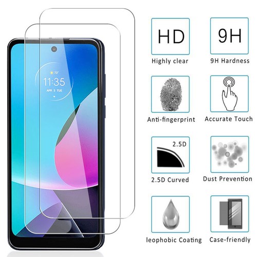 Confezione 4 Proteggi Schermo Temperato Per Motorola Moto G Play 2023/G Stylus 5G 2023 - Foto 13 di 23
