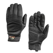 Mossy Oak Men's Black Midweight Gloves Non-Slip Palm Touchscreen Compatible NEW