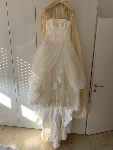 Abito DA SPOSA PRINCIPESCO usato come nuovo intatto | eBay