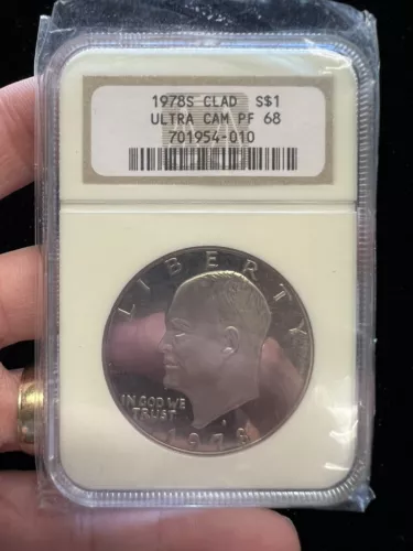 1978-S Clad Ike Dollar NGC PF68