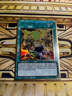 Yugioh Feuerformation Tenki Gold Rare MGED-DE042