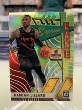 2019-20 Panini Donruss Optic Express Lane Lime Green /149 Damian Lillard #3