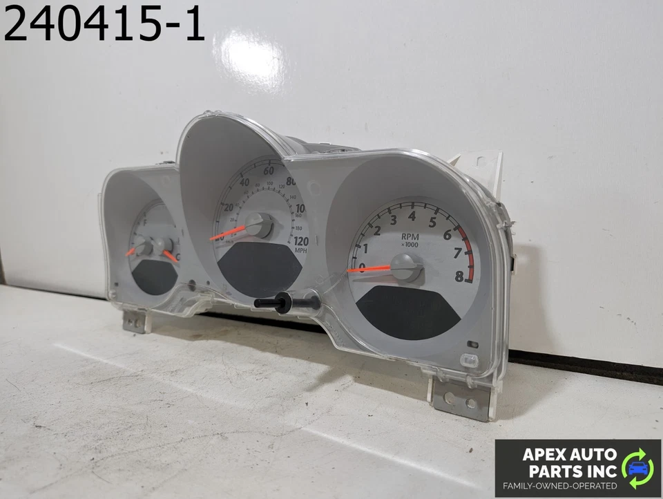 OEM 2007 Chrysler PT Cruiser 2.4L Instrument Gauge Cluster Match 05107621AI Foto 3 de 4