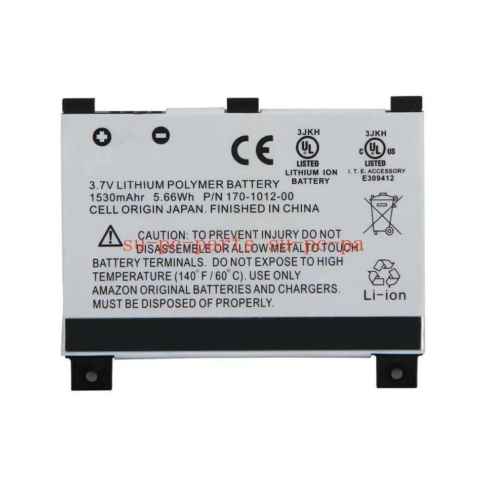 New Battery For Amazon Kindle 2 DX D00511 D00611 D00701 D00801 170-1012-00 - Image 3 of 4