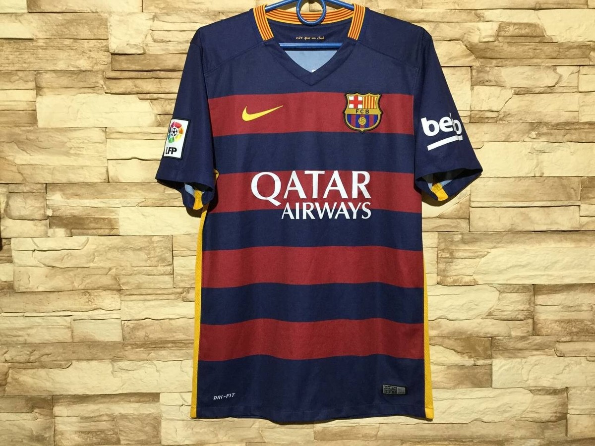 FC Barcelona Nike サッカーシャツ L NIKE BARCELONA 2016 HOME L/S JERSEY - Soccer Plus